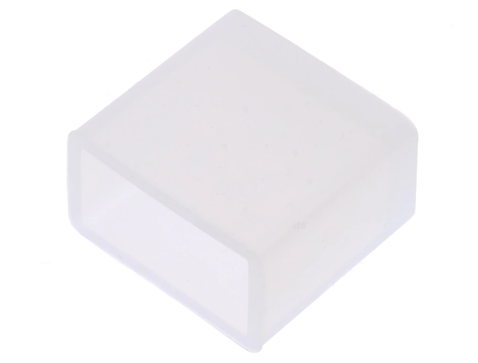 Eindkap voor LED NEON flex strips - 6 x 12mm Eindkap voor LED NEON flex strips - 6 x 12mm